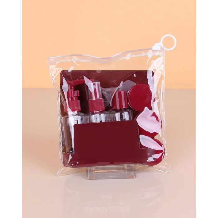 BUĞZ Parfüm Şişesi - Kozmetik Şişesi - 8 li Seyahat Doldurulabilir Kozmetik Seti