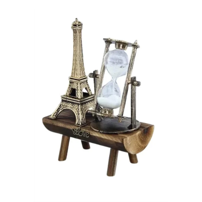  Paris Eyfel Kulesi Hediyelik Eyfel Retro Kum Saati Dekoratif Eşya