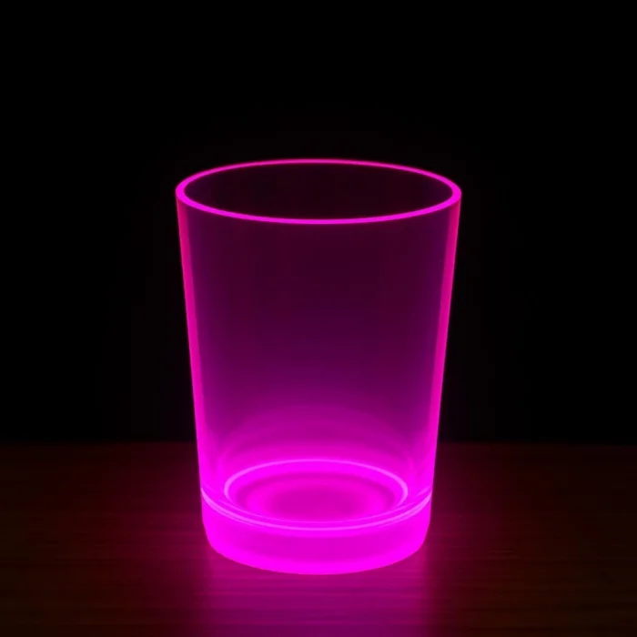 BUĞZ PartyGlow Neon Pembe Bardak 8.5 x 10.5 cm