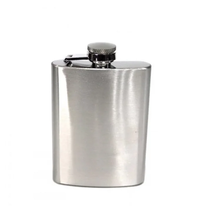 BUĞZ Paslanmaz Çelik 8 Oz Tekli Matara Alk41