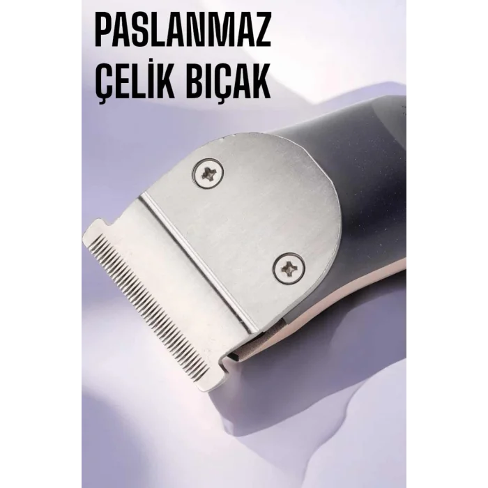 BUĞZ Paslanmaz Çelik Bıçaklı Hassas Çelik Bıçaklı Tıraş Makinesi