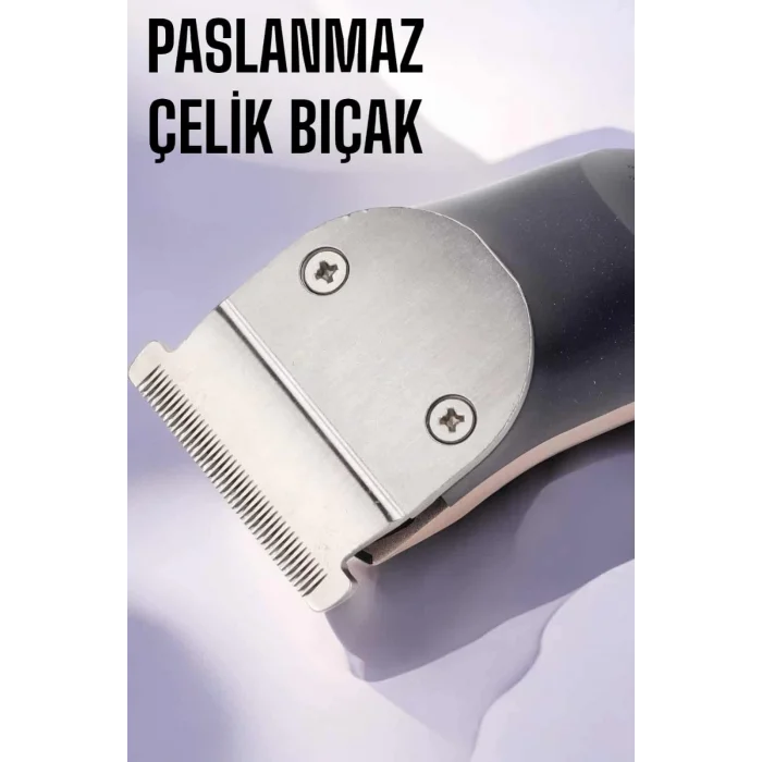  Paslanmaz Çelik Bıçaklı Hassas Çelik Bıçaklı Tıraş Makinesi