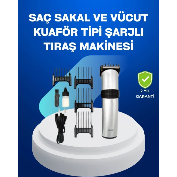  Paslanmaz Çelik Bıçaklı Tıraş Makinesi – Keskin ve Dayanıklı