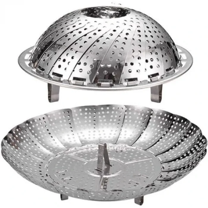 BUĞZ Paslanmaz Çelik Buharda Pişirme Sepeti