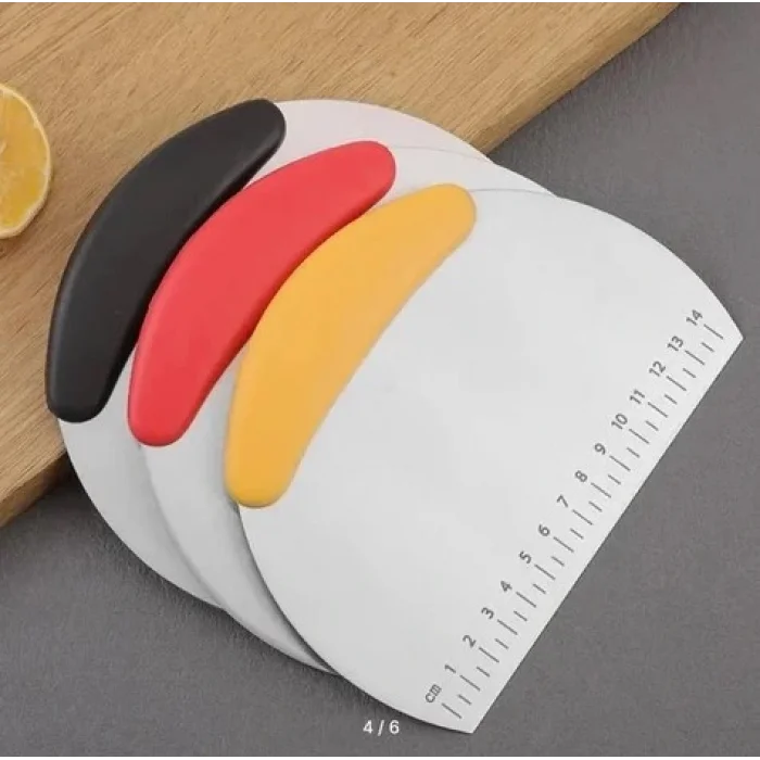 BUĞZ Paslanmaz Çelik Hamur Kesme ve Şekillendirme Spatulası