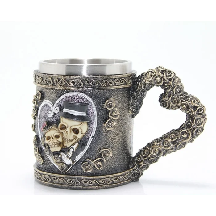 BUĞZ Paslanmaz Çelik Kalpli Kupa Bardak Alk1017