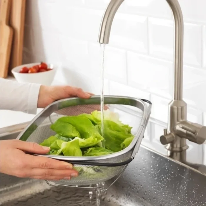 BUĞZ Paslanmaz Çelik Teleskopik Süzgeç