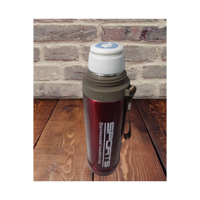 BUĞZ Paslanmaz çelik termos 500 ml çok renkli 24 saat yalıtım süresi ile - Spor & Outdoor
