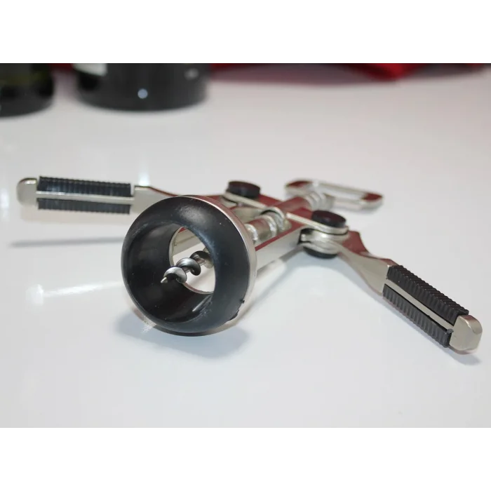 BUĞZ Paslanmaz Çelik Tirbuşon Şarap Açacağı Model 4