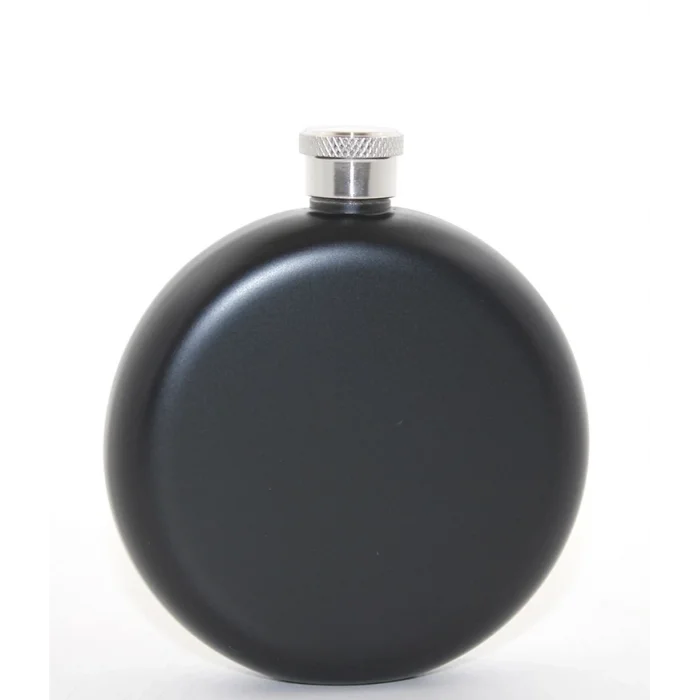 BUĞZ Paslanmaz Çelik Yuvarlak 5 Oz Tekli Matara Alk2678