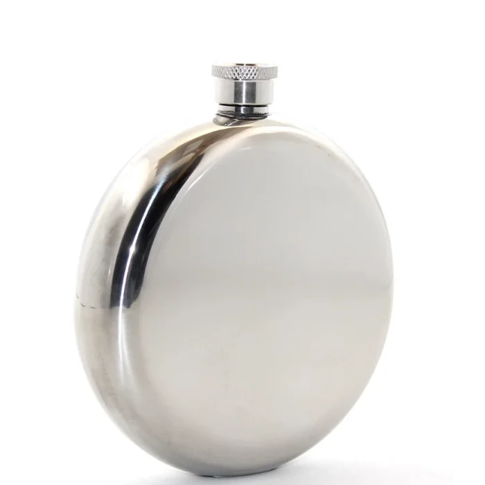 BUĞZ Paslanmaz Çelik Yuvarlak 8 Oz Tekli Matara Alk2677