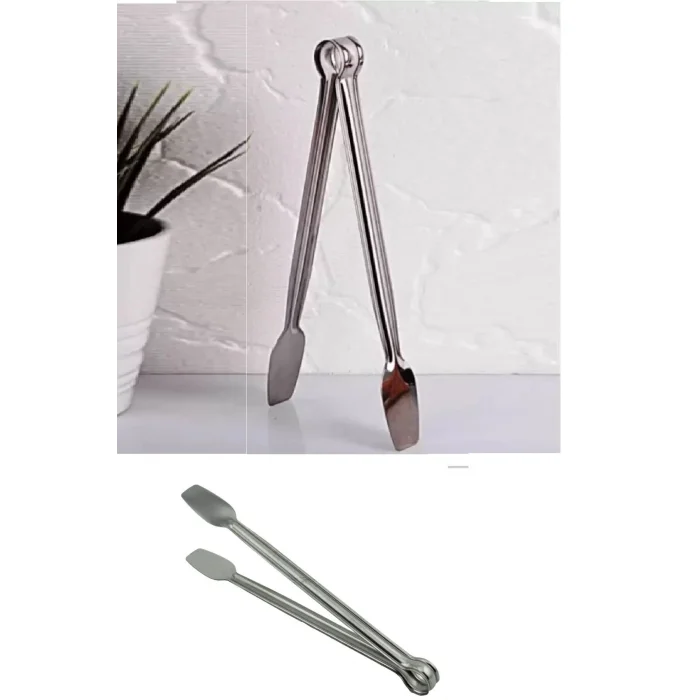 BUĞZ Paslanmaz Mutfak Maşası - 27 Cm Mangal Barbekü Maşası