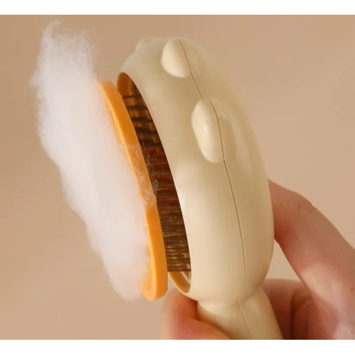 BUĞZ Pati Tasarımlı Otomatik Temizlenen Evcil Hayvan Tarağı