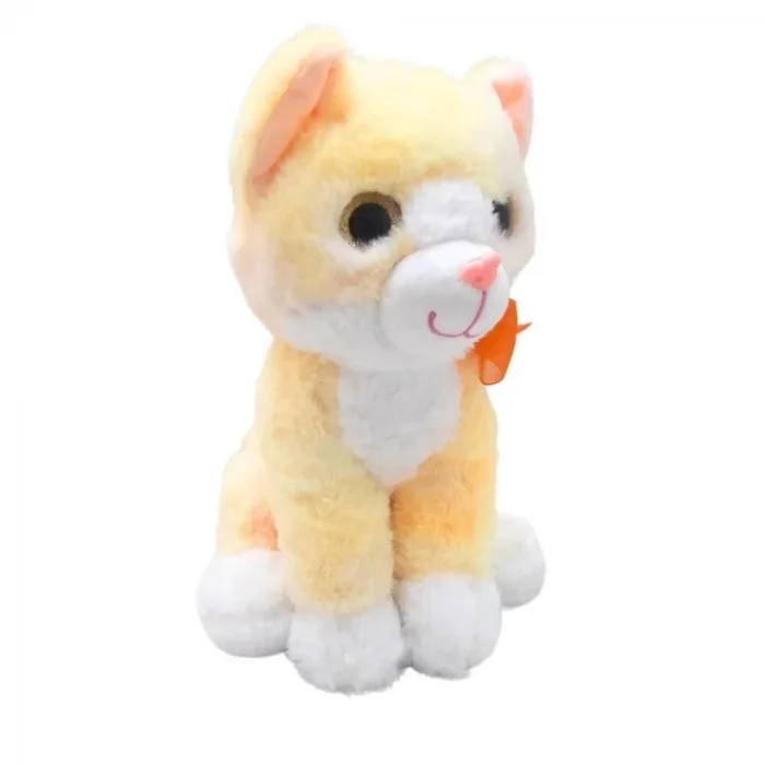  PELUŞ 30CM RENKLİ KEDİ HALLEY