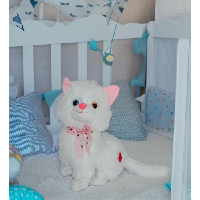  PELUŞ KEDİ 33CM HALLEY