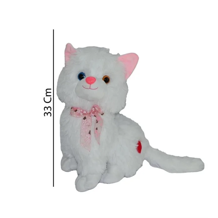  PELUŞ KEDİ 33CM HALLEY