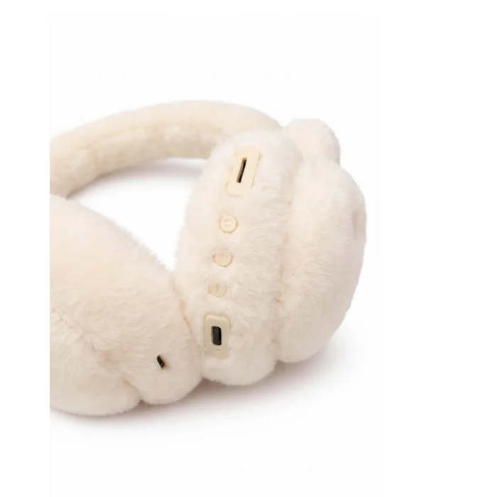 BUĞZ Peluş Tavşan Kulaklı Bluetooth Kulaklık Kablosuz Müzik ve TF Kart Destekli - BUĞZ