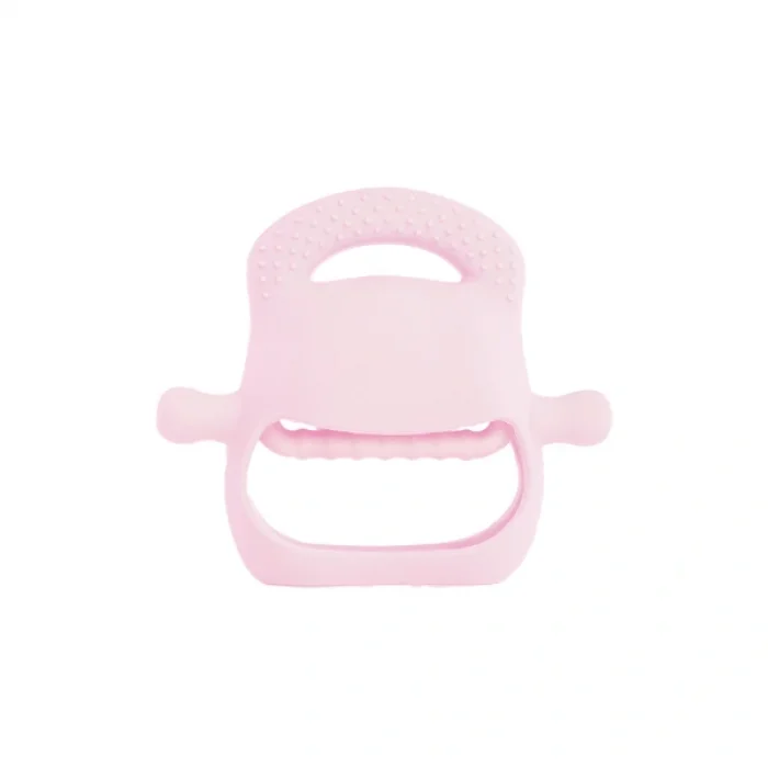 BUĞZ Pembe Bebek Silikon Diş Kaşıyıcı