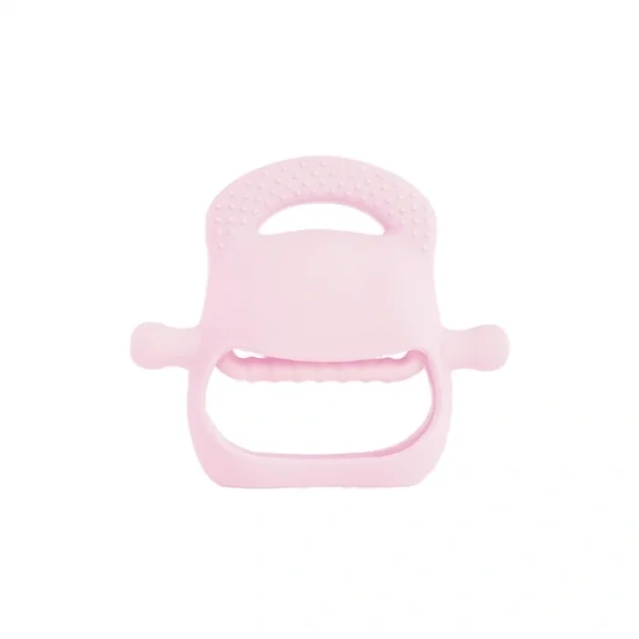 BUĞZ Pembe Bebek Silikon Diş Kaşıyıcı