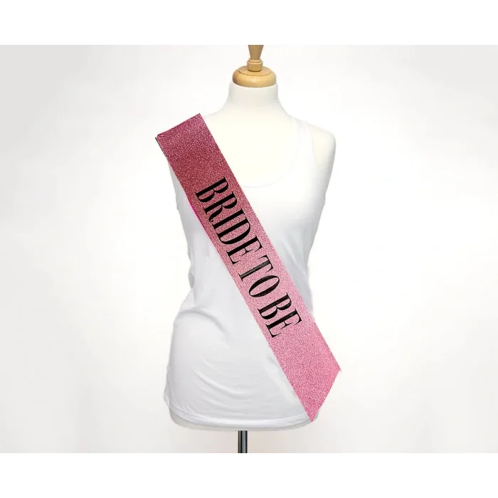 BUĞZ Pembe Bride To Be Kuşak Kemer