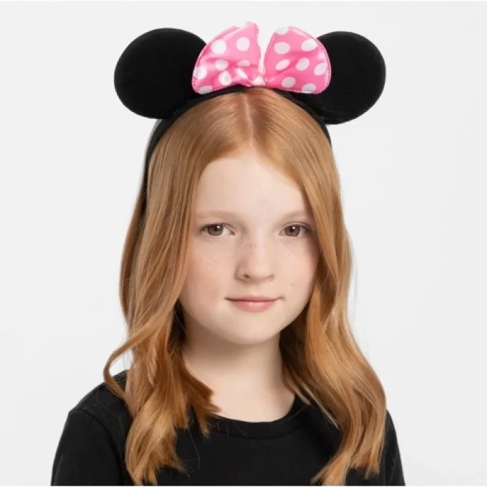  Pembe Fiyonklu Minnie Mouse Tacı
