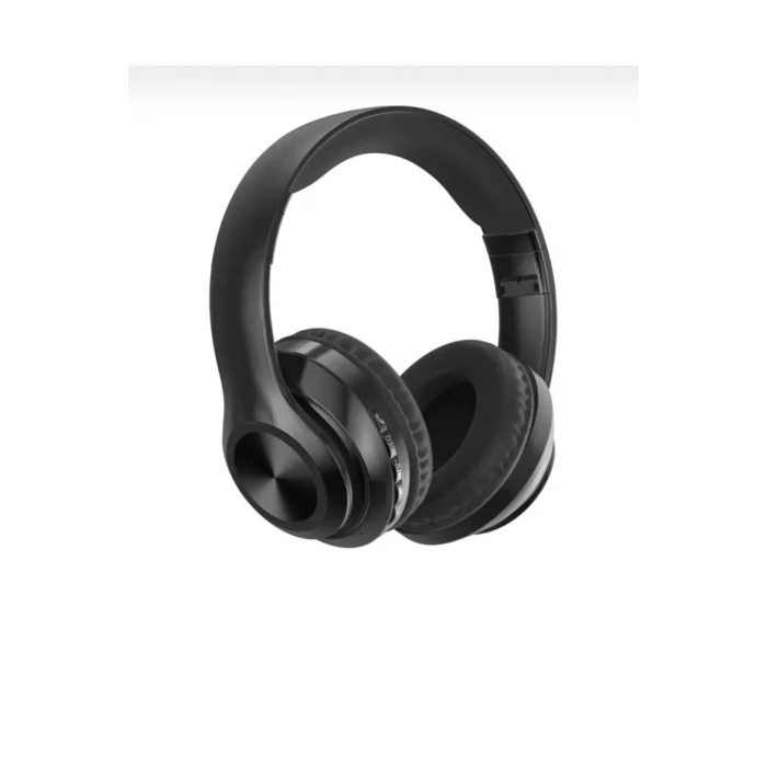 BUĞZ Pembe Kablosuz Kulak Üstü Kulaklık, Bluetooth 5.0, FM Radyo, SD Kart ve AUX Girişi, RGB Işıklı