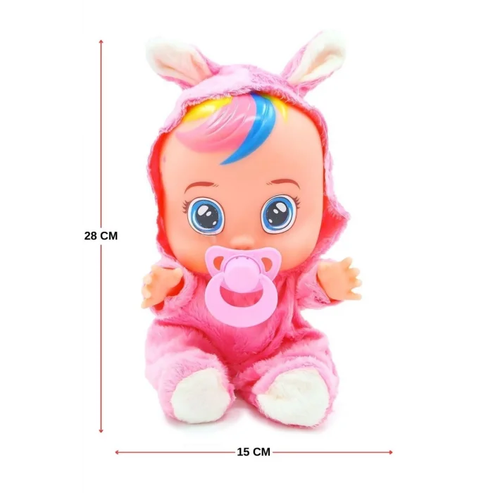  Pembe Renk Ağlayan Ve Konuşan Et Bebek İSTEKLİ İNTERAKTİF BEBEK