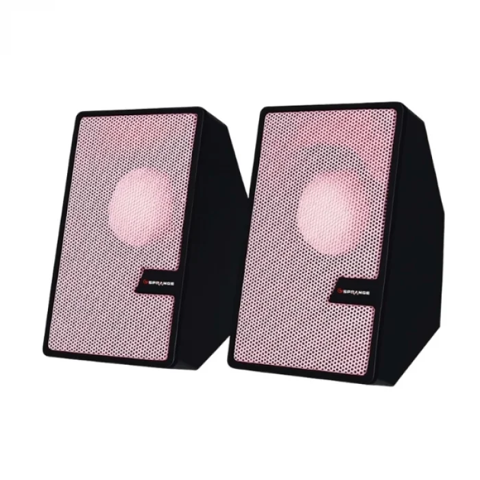 BUĞZ Pembe USB 2.0 + 3.5mm USB Hoparlör