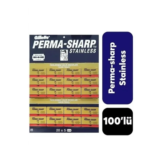 BUĞZ Perma-sharp Tam Jilet 5 Parça  X 20 Parça Bx40