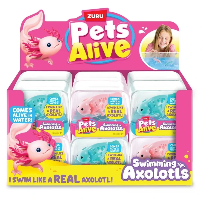 BUĞZ Pets Alive Yüzen Axolotl