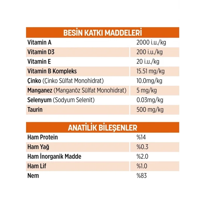 BUĞZ Petzzcats Tavuk Etli Konserve Kedi Maması 1 Adet 70 gr
