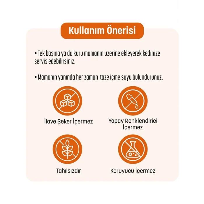 BUĞZ Petzzcats Tavuk Etli Konserve Kedi Maması 1 Adet 70 gr