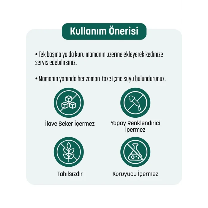 BUĞZ Petzzcats Ton Balığı & Kalamar Konserve Kedi Maması 1 Adet 70 gr