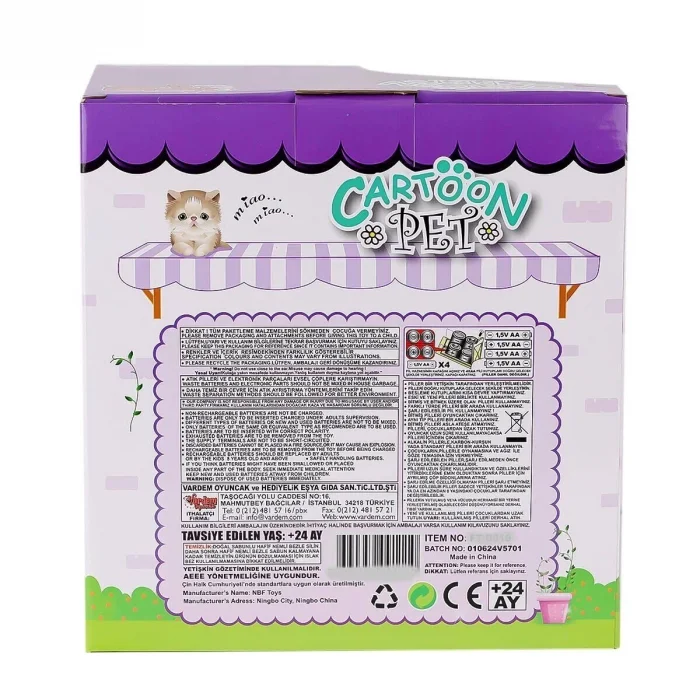  PFT-B025 Yürüyen Tasmalı Peluş Köpek