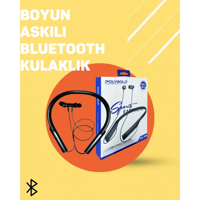  PG-100 Kablosuz Bluetooth Kulaklık
