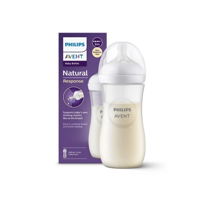 BUĞZ Philips Avent Natural Response PP Biberon 3 Ay+ 330ml SCY906/01