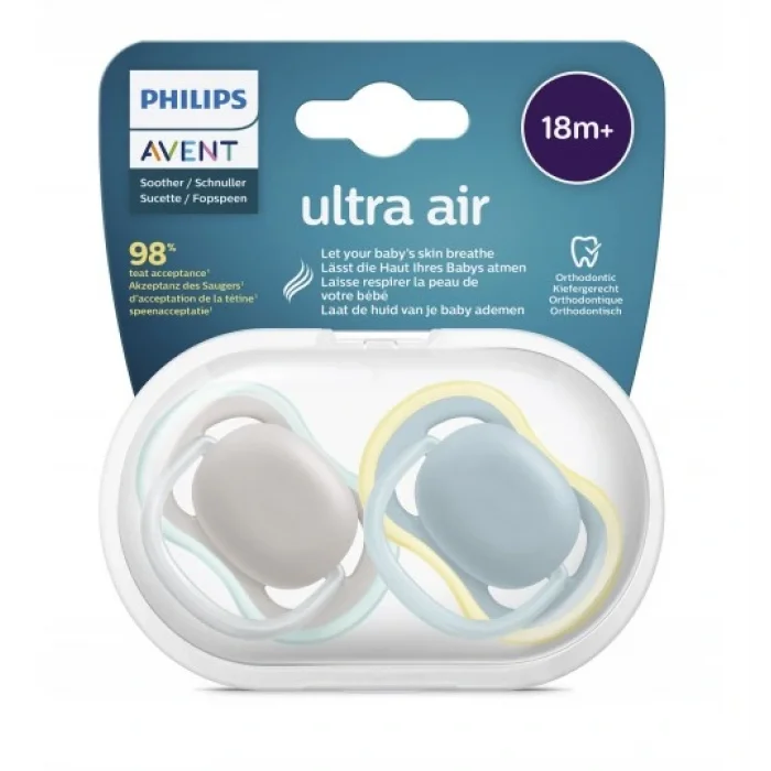 BUĞZ Philips Avent SCF349/01 Ultra Air Emzik 18 Ay+ 2li Erkek