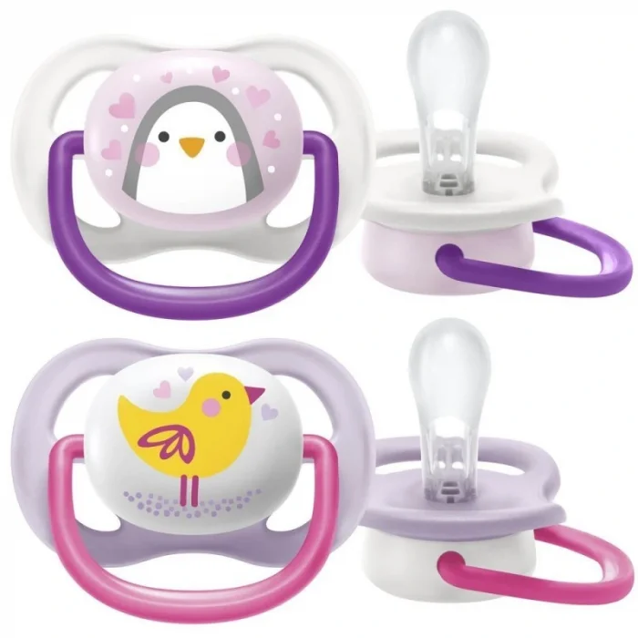 BUĞZ Philips Avent Ultra Air Animals 2li Emzik 0-6 Ay - Kız
