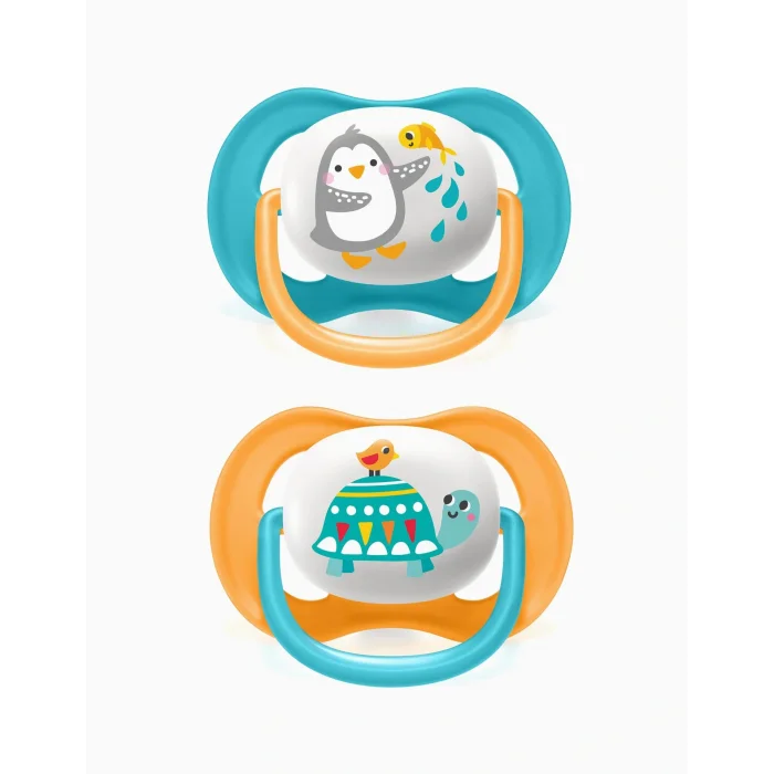 BUĞZ Philips Avent Ultra Air Animals 2li Emzik 6-18 Ay - Unisex
