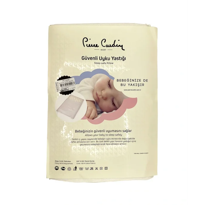BUĞZ Pierre Cardin Boğulmayı Önleyici Güvenli Uyku Yastığı