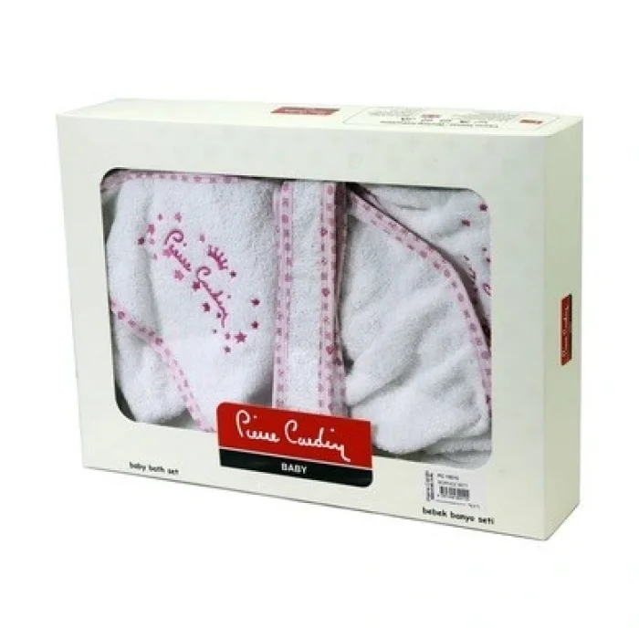 BUĞZ Pierre Cardin Bornoz Seti - Pembe