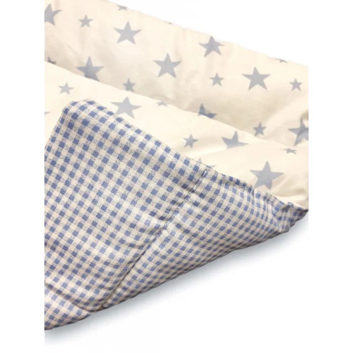 BUĞZ Pierre Cardin Lüks Nakışlı Alt Açma Minderi - Mavi