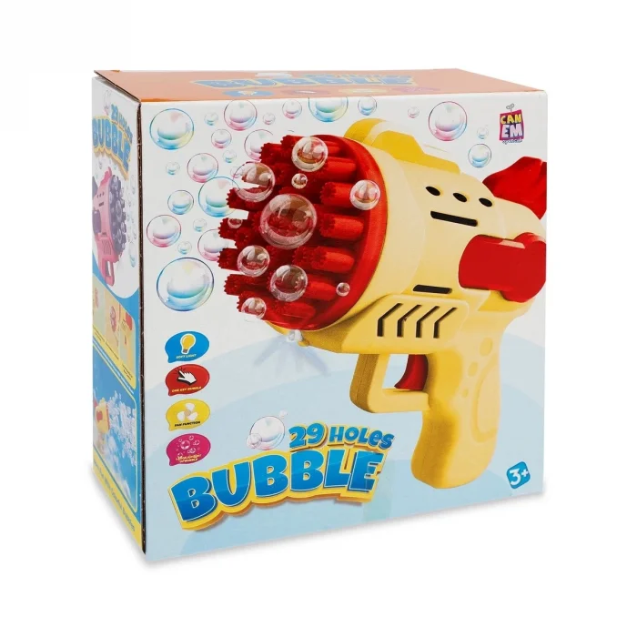 BUĞZ Pilli Işıklı Köpük Atan Tabanca - CNM51