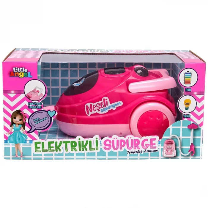  Pilli Neşeli Süpürgem 18 cm. - OYD-02601