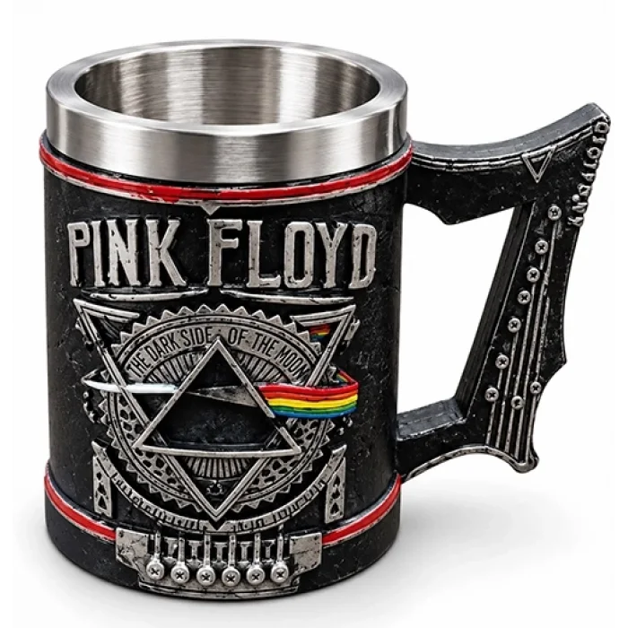 BUĞZ Pink Floyd 3 D Kabartmalı Paslanmaz Çelik Kupa Bardak Alk6575