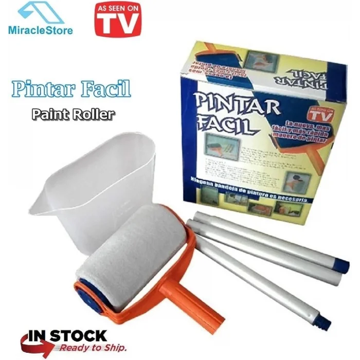 BUĞZ Pintar Facil Pratik Damlatmayan Boya Rulosu Ve Fırçası