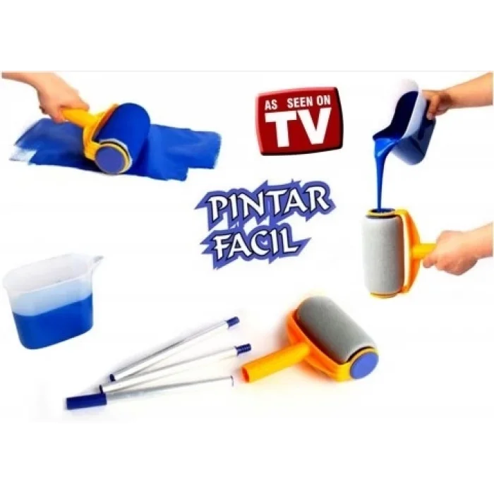 BUĞZ Pintar Facil Pratik Damlatmayan Boya Rulosu Ve Fırçası