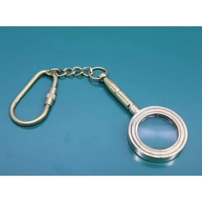  Pirinç Büyüteç Anahtarlık