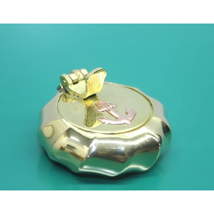 BUĞZ Pirinç Çapalı Kapaklı Küllük 4157/2