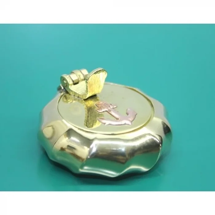  Pirinç Çapalı Kapaklı Küllük 5 Cm